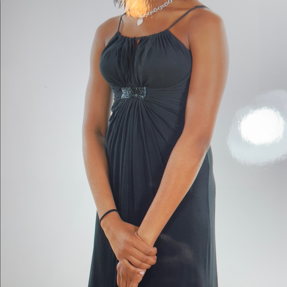 Elegant Black Evening Dress